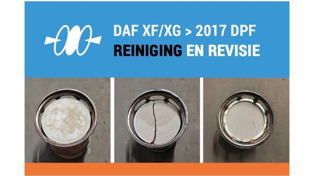 DAF XF/XG > 2017 DPF reiniging en revisie