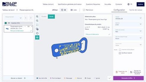 Configurateur 3D, une nouvelle vue dans Sophia®