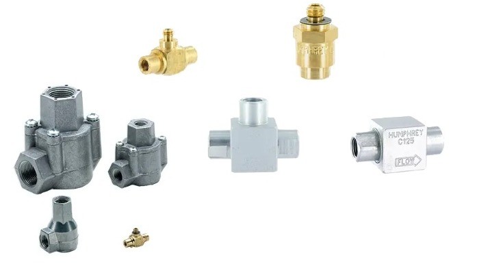 Humphrey products Check, Shuttle, and Quick Exhaust Valves