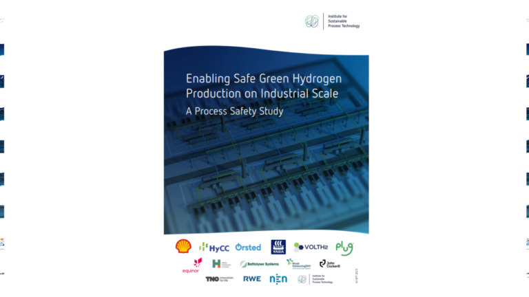 Enabling Safe Green Hydrogen Production on Industrial Scale – A Process Safety Study