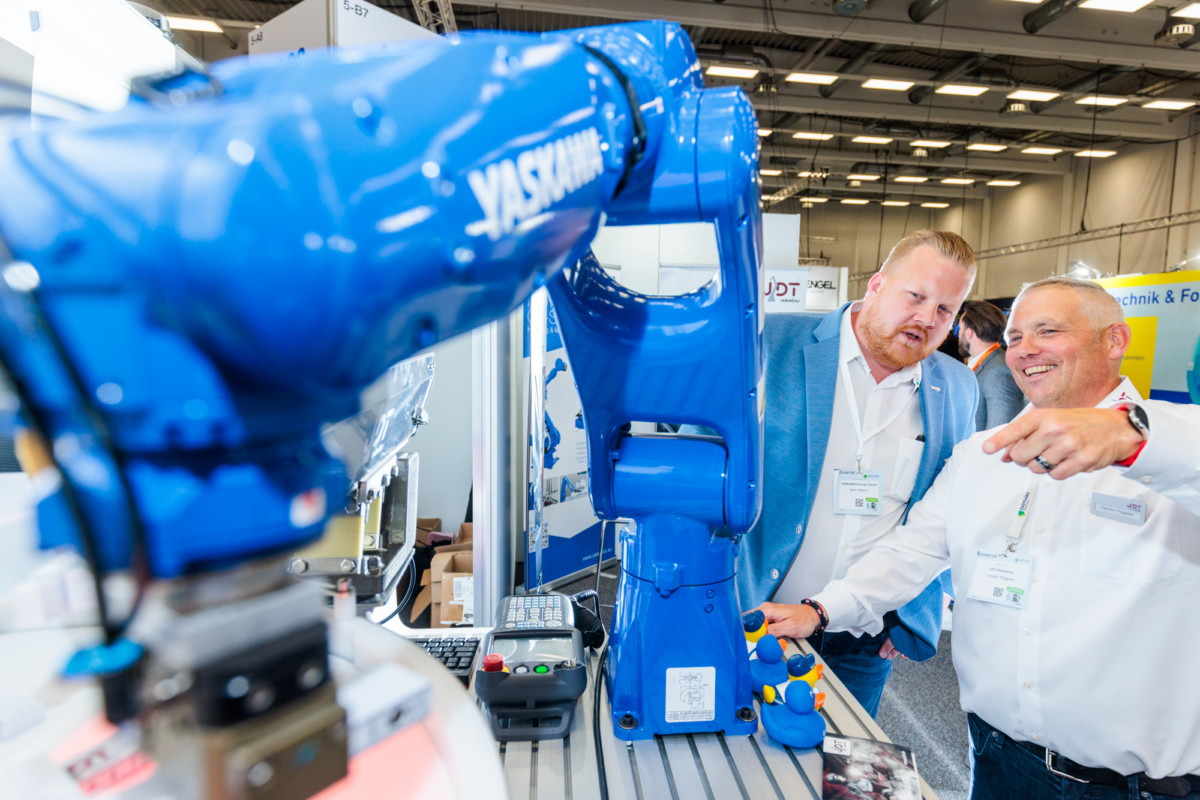 Roboterarm auf der KUTENO