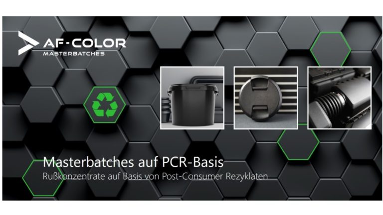 Masterbatches auf PCR-Trägerbasis