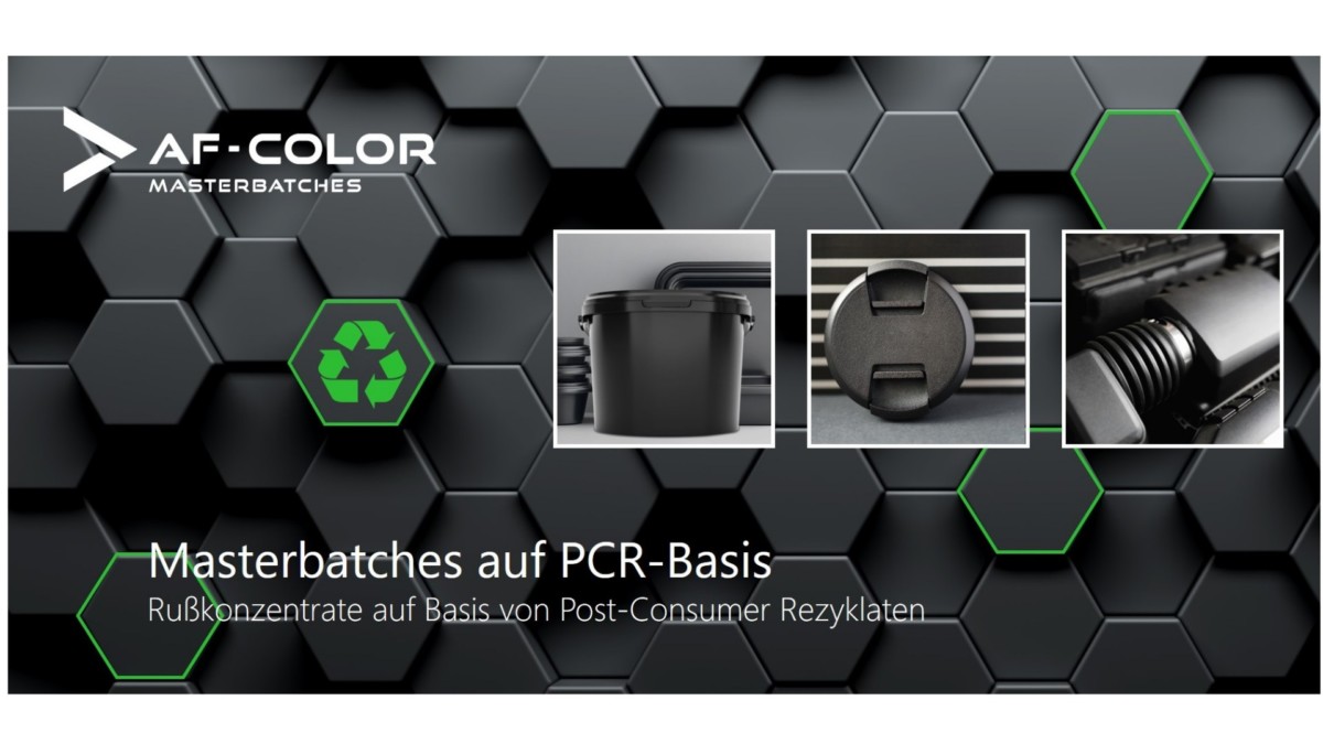 Masterbatches auf PCR-Trägerbasis