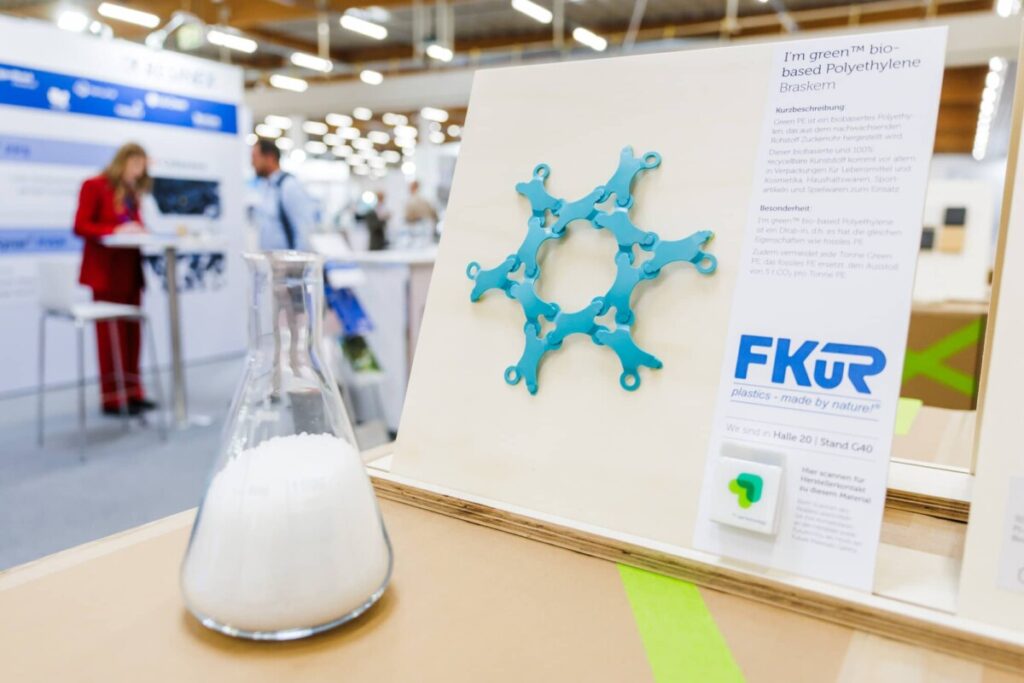 FKuR präsentiert ihr Material auf der Future Materials Gallery
