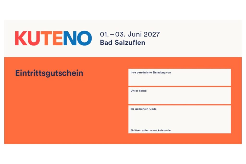 Eintrittsgutschein KUTENO 2027 Darstellung