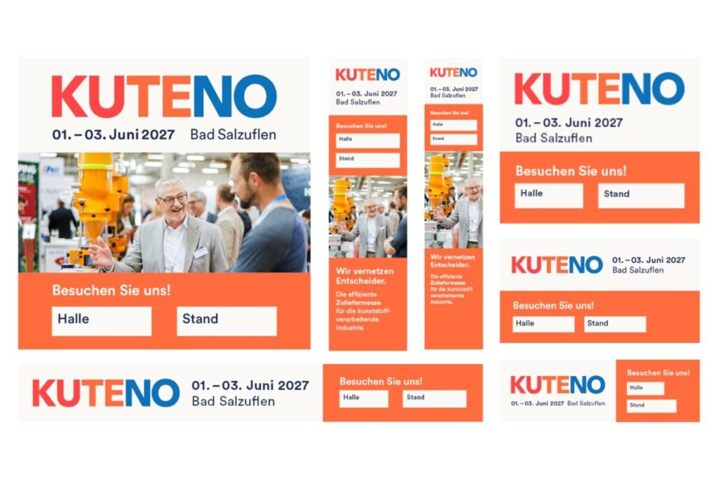 KUTENO 2027 Bannergenerator Beispiele Anordnung