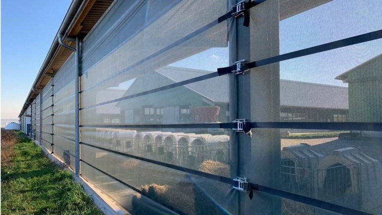 Windschutznetz auf Maß