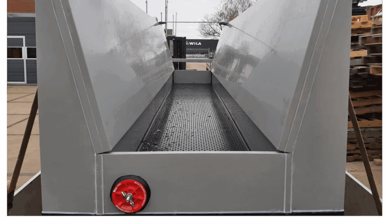 Voetbad kunststof van Greutink Staltechniek Lochem