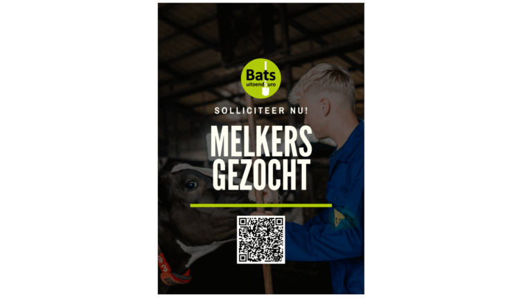 Melkers gezocht