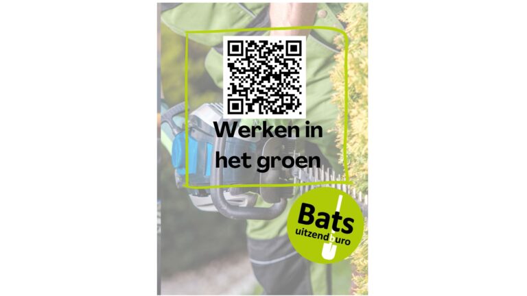 Werken in het groen!