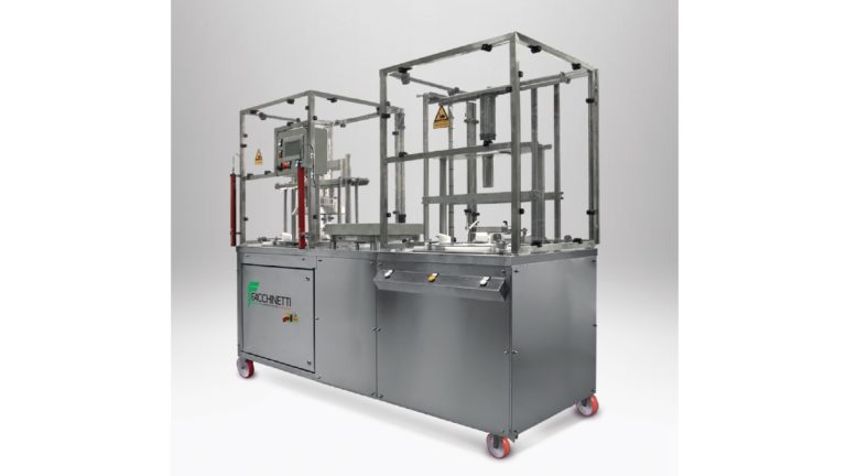 LPR02 – compact, fixed weight, cheese portioning machine