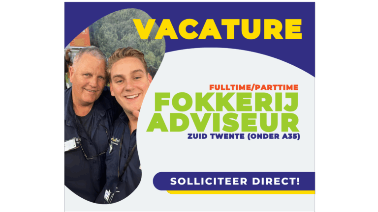 Vacature Fokkerijadviseur Regio Zuid Twente
