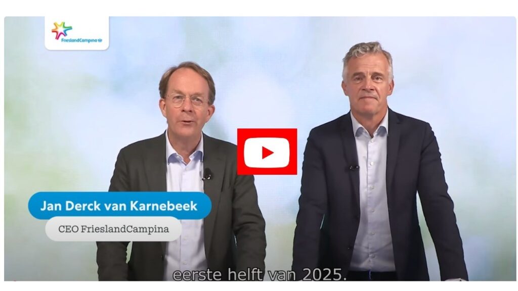 FrieslandCampina boekt sterk resultaat in eerste halfjaar 2025