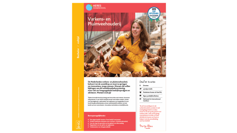 Studie Varkens- en Pluimveehouderij