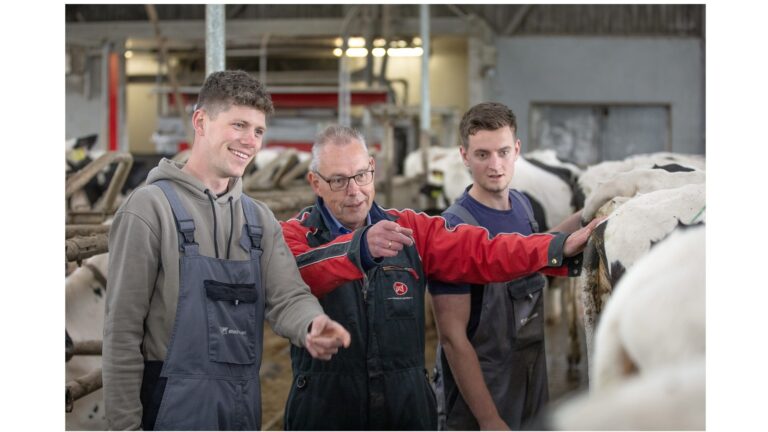 Gezonde koeien, hoge productie en teamwerk als succesformule
