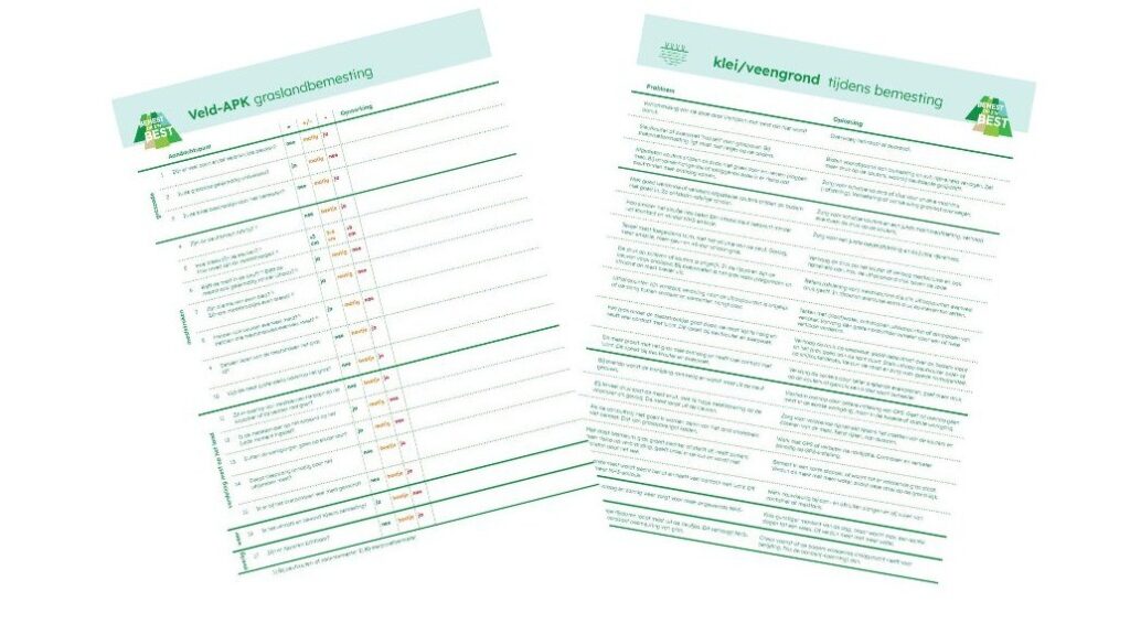 Veld-APK Grasland Klei/veengrond tijdens bemesting