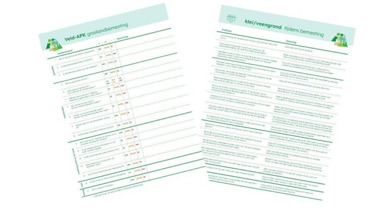 Veld-APK Grasland Klei/veengrond tijdens bemesting