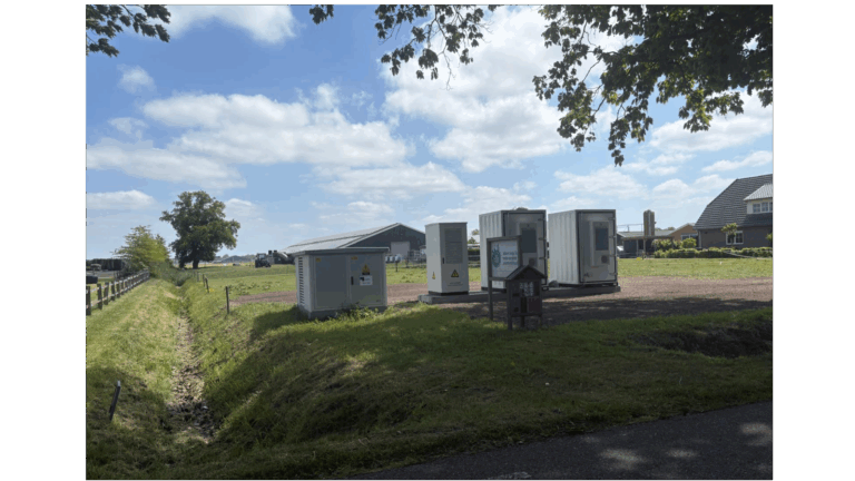 Oplevering 250kW-430kWh batterij
