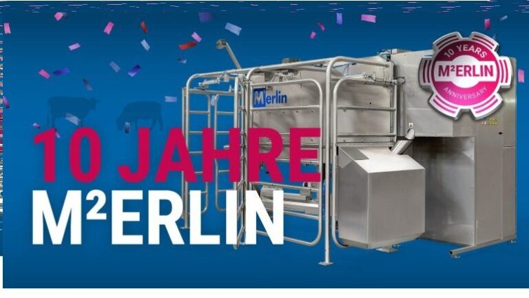 10 Jahre M²erlin Melkroboter: Innovation, Zuverlässigkeit & Flexibilität