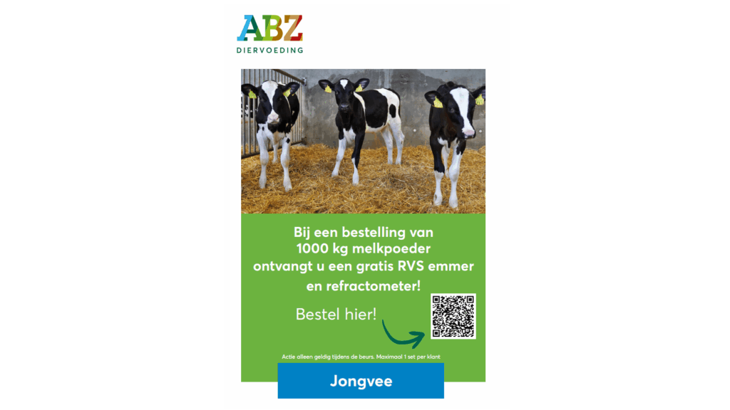 Actie jongvee – melkpoeder