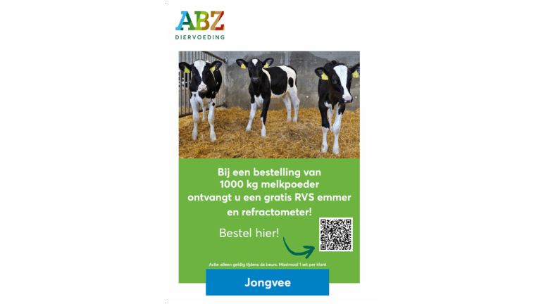 Actie jongvee – melkpoeder