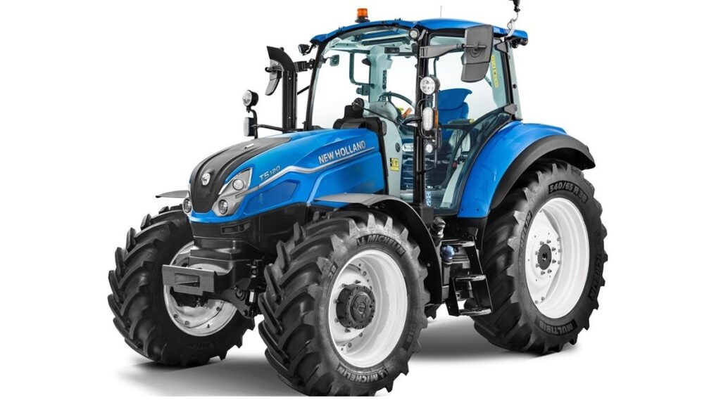Nieuwe New Holland T5 ElectroCommand met 8 traps IntelliShift transmissie