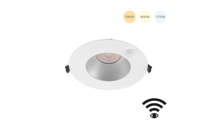 Downlight reflector mat | Ø180mm | 3-CCT | 6~10W | PIR