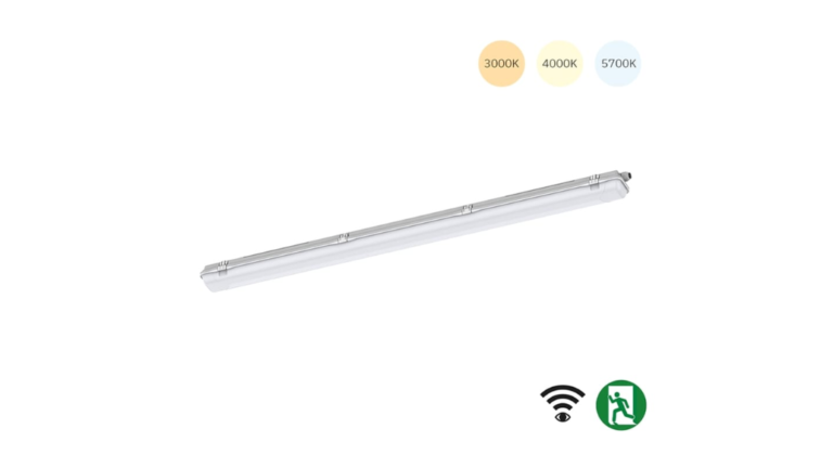 Tri-proof lightbar | 1260mm | 40W | 3-CCT | nood + sensor
