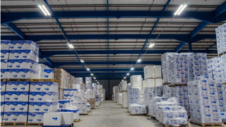 Led-verlichting voor de logistiek