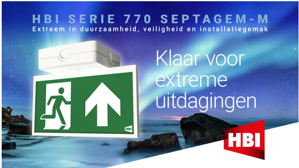 HBI Septagem – de meest innovatieve noodverlichting