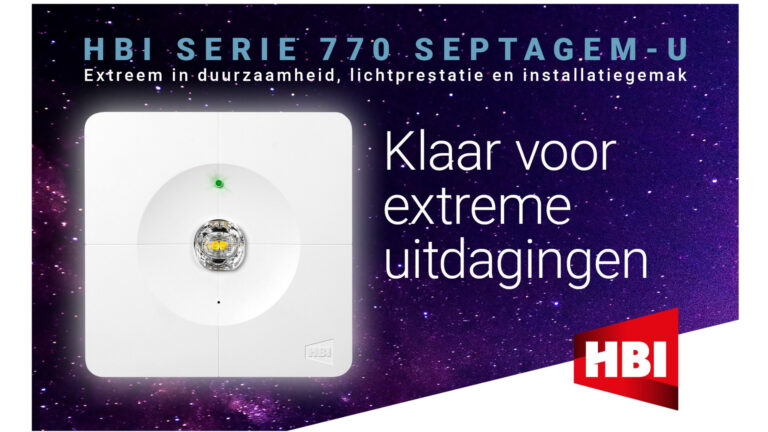 HBI Septagem – de meest innovatieve noodverlichting