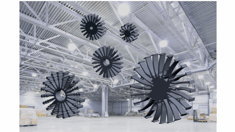 Serie modulaire stervormige LED koelprofielen