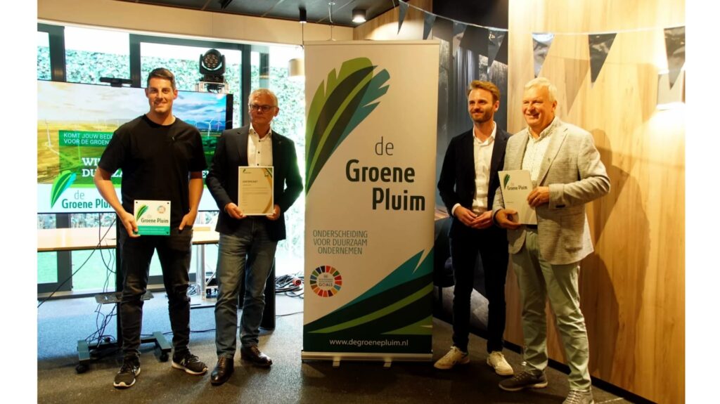 Lixero ontvangt De Groene Pluim