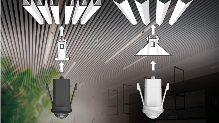 COMPACT MINI LAMELLA aanwezigheidssensoren (DALI-2 en KNX)
