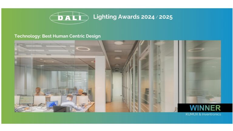 Inventronics wins DALI Lighting Award for “Best Human-Centric Design“ – a prestigious distinction for future-oriented lighting solutions