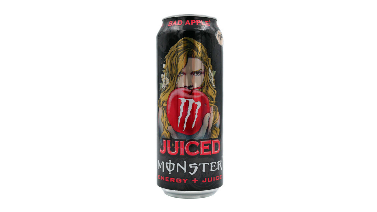 Monster Energy Bad Apple energiajuoma (500ml) Comiccon Finland