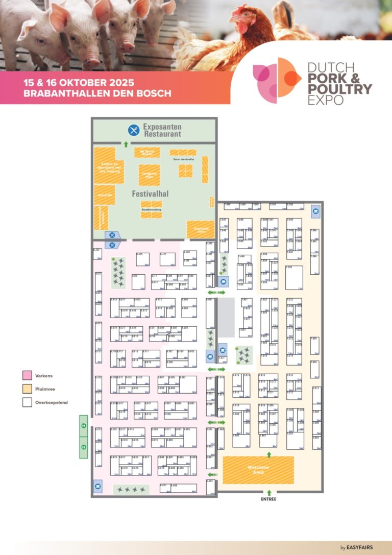 Plattegrond Pork & Poultry Expo 2025