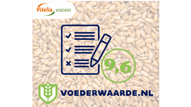 Rating of 9.6 from Voederwaarde.nl