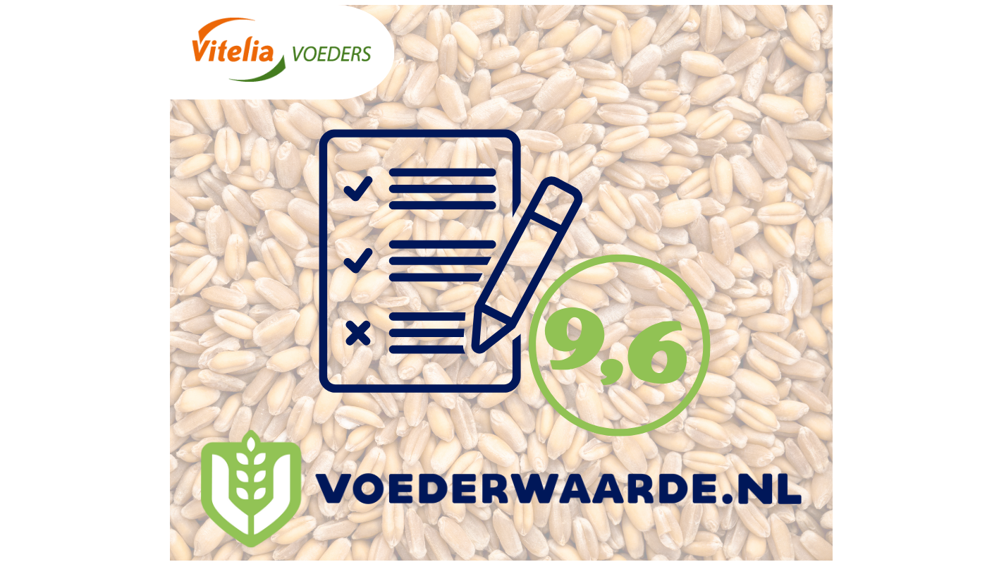Rating of 9.6 from Voederwaarde.nl