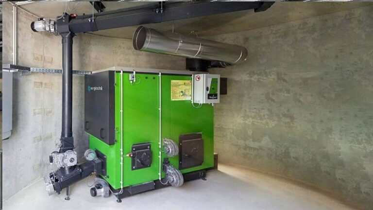 HEIZOMAT Houtsnipperverwarmingen en pelletverwarmingen voor een CO₂-neutrale en voordelige warmtevoorziening voor landbouw, handel en industrie – van 30 kW tot 990 kW