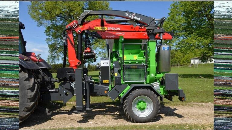 HEIZOHACK – Crane-fed wood chippers for contractors and forestry operations