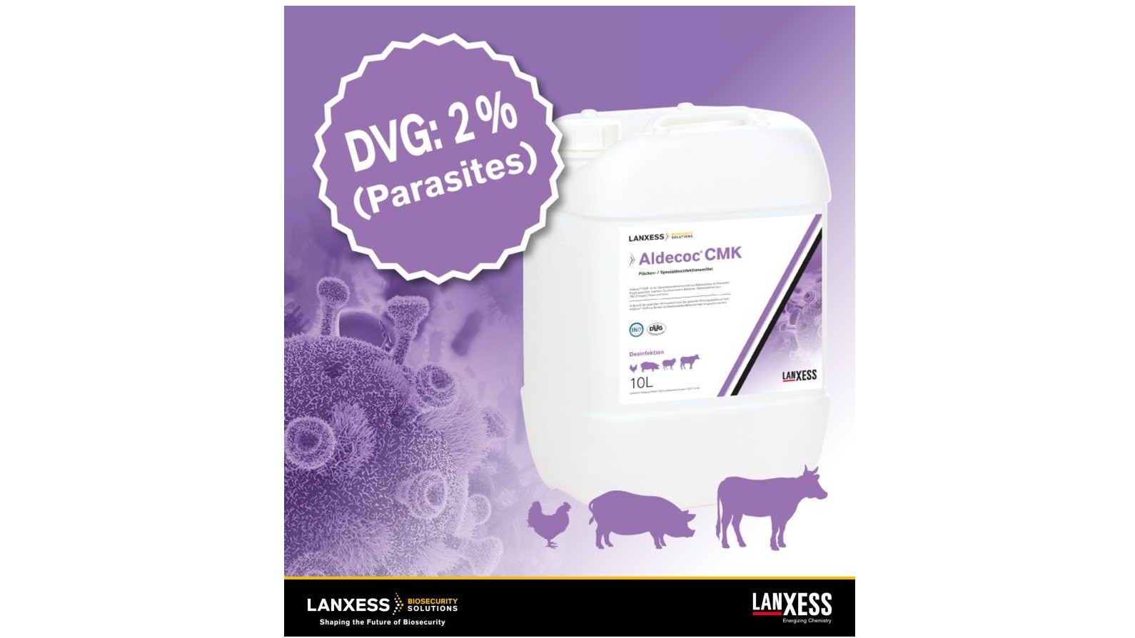 Aldecoc® CMK – the new standard in farm hygiene