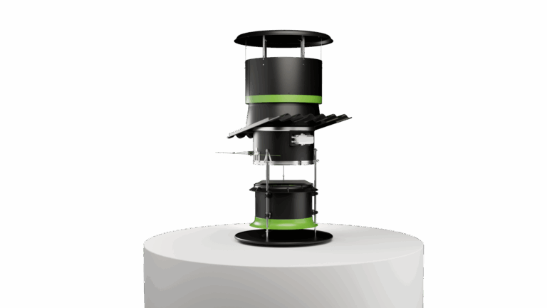 De recirculatie-inlaatkoker van Fancom