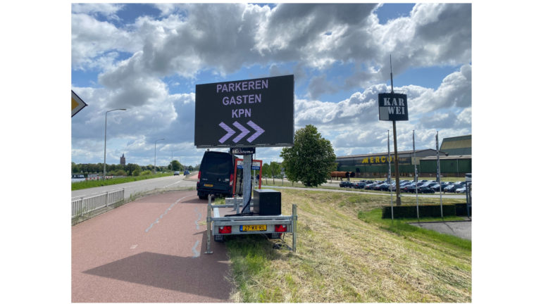7m2 LED trailer