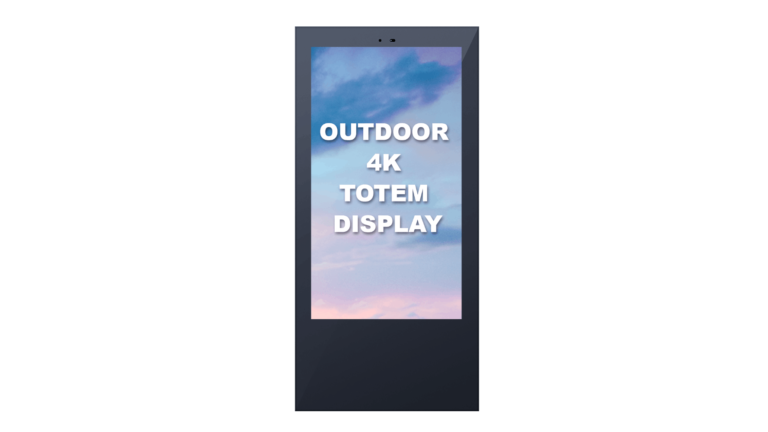 OUTDOOR 4K TOTEM DISPLAY