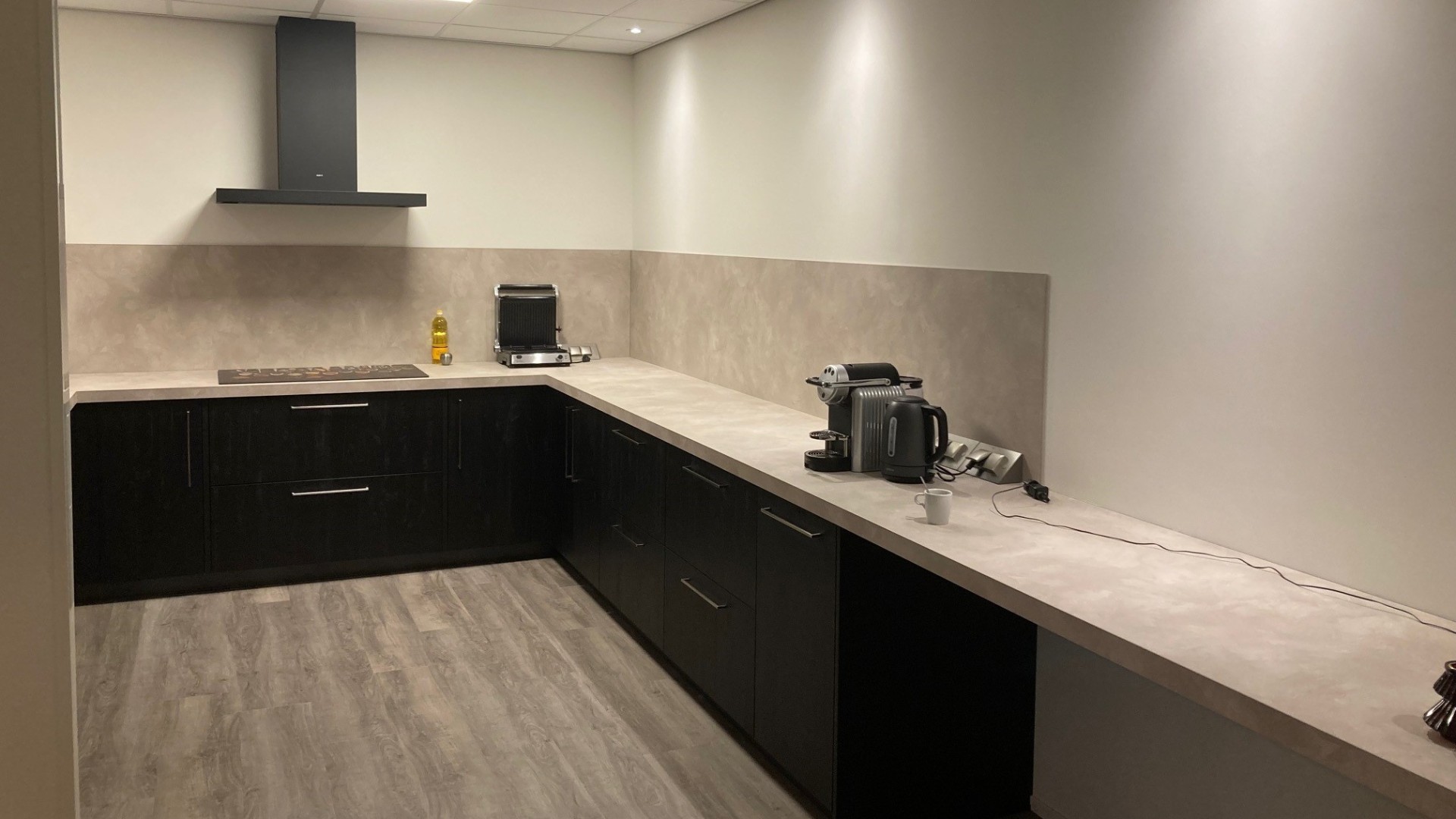 Nieuwe kantinekeuken bij Intersolve Technologies