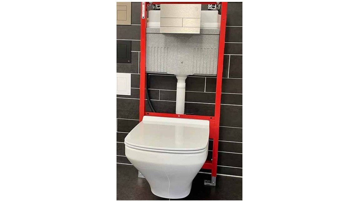 Inbouwreservoir met isolatiemat. Compleet voorgemonteerde eenheid. KIWA keur.