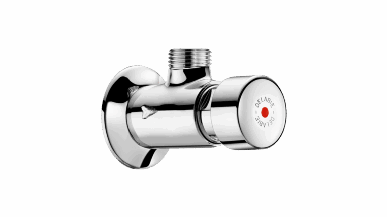 Zelfsluitende douchekraan of wandkraan 1/2 aansluiting, geschikt voor Gardena aansluiting:
