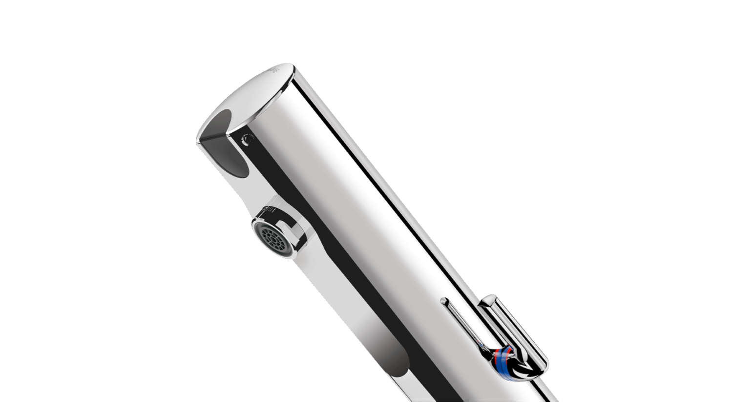 elektronische kraan voor de wastafel