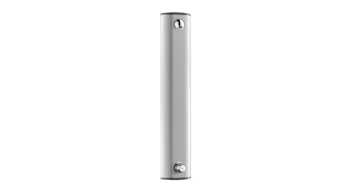 Zelfsluitend douchepaneel met mengkraan